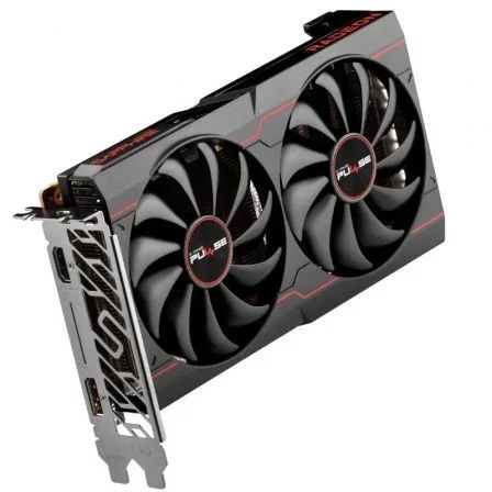 Sapphire 11314-08-20G Tarjeta Gráfica PULSE Radeon RX 6500 XT Gaming OC 8GB GDDR6 AMD RDNA 2 PCIe 4.0 con refrigeración Dual-X y FidelityFX