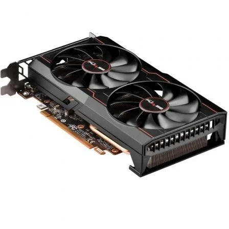 Sapphire 11314-08-20G Tarjeta Gráfica PULSE Radeon RX 6500 XT Gaming OC 8GB GDDR6 AMD RDNA 2 PCIe 4.0 con refrigeración Dual-X y FidelityFX
