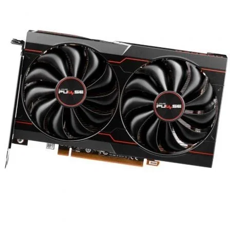 Sapphire 11314-08-20G Tarjeta Gráfica PULSE Radeon RX 6500 XT Gaming OC 8GB GDDR6 AMD RDNA 2 PCIe 4.0 con refrigeración Dual-X y FidelityFX