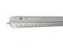 Liderpapel Escala Aluminio Triangular 30 cm Funda Protectora 1:20 1:25 1:50 1:75 1:100 1:150