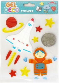 Stickers Grupo Global Gift Bolsa 1H Gel Deco Astronauta 2
