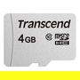 Transcend Tarjeta MicroSDHC 4GB Clase 10 95MB/s 300S