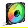 Sharkoon SHARK Mirror RGB PWM Ventilador 120mm Negro con Iluminación LED
