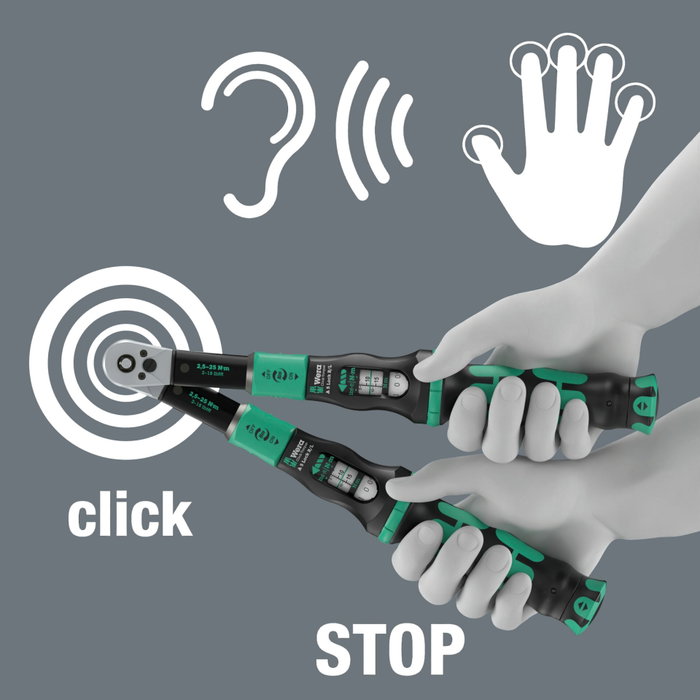 Wera Click-Torque Lock A5 R/L 1/4 pulgada Wera Click-Torque Lock A5 R/L 1/4 pulgada