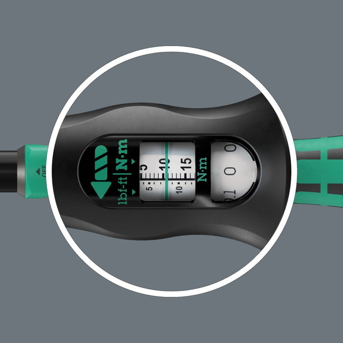 Wera Click-Torque Lock A5 R/L 1/4 pulgada Wera Click-Torque Lock A5 R/L 1/4 pulgada