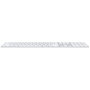 Apple Magic Keyboard Touch ID con teclado numérico US Int. Blanco