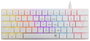White Shark GK-006211 Nagamaki White Red Switch Klawiatura Gamingowa Low Profile Mecánica Layout Polaco