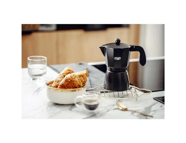 Adler Cafetera italiana de 6 tazas 300ml Adler Cafetera italiana de 6 tazas 300ml