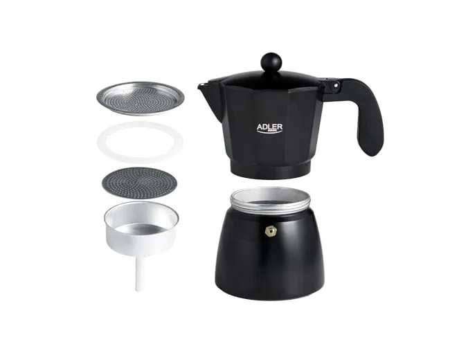 Adler Cafetera italiana de 6 tazas 300ml Adler Cafetera italiana de 6 tazas 300ml