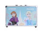 Markwins Maletín Metálico Maquillaje Frozen 25x19,5x8,7 cm con 20 Lip Glosses y 20 Sombras
