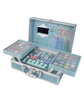 Markwins Maletín Metálico Maquillaje Frozen 25x19,5x8,7 cm con 20 Lip Glosses y 20 Sombras