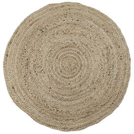 Home Deco Factory Alfombra Mirage Yute Diámetro 80 cm