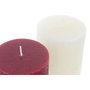 DKD Home Decor Set de 2 Velas de Cera de Parafina Surtidas 9x9x10 cm