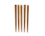 DKD Home Decor Set de 10 Palillos Suhi de Bambú Natural