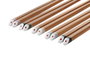 DKD Home Decor Set de 10 Palillos Suhi de Bambú Natural