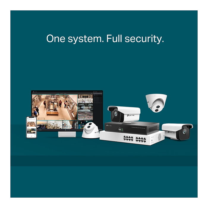 TP-Link NVR1016H Grabador de Vídeo en Red 16 Canales 1920 x 1080 Pixeles