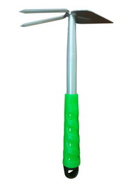 PLUVIA Mini Rastrillo de Mano Almocafre con 2 Púas