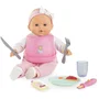 Corolle Juego de Comida Grande Floral COR4062013141800 para Muñecas de 36/42 cm a Partir de 24 Meses
