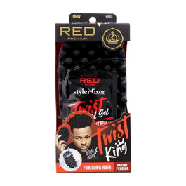 Red Kiss Premium Twist King Peine Goma Negro