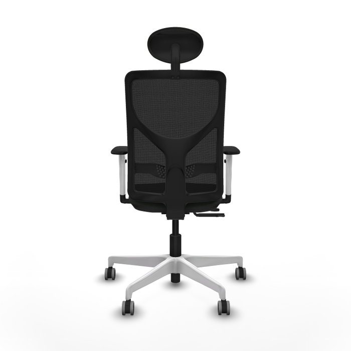PIQUERAS Y CRESPO Silla de oficina Motilla con mecanismo Sincro/Traslack Negro