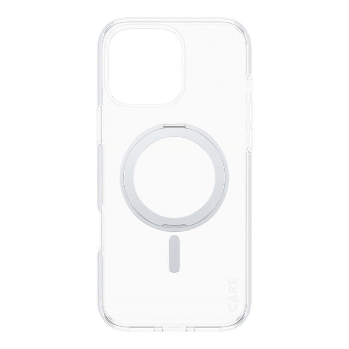 Care CARE by PanzerGlass Feature Case Transparente / Plata MagSafe para iPhone 16 Pro Max