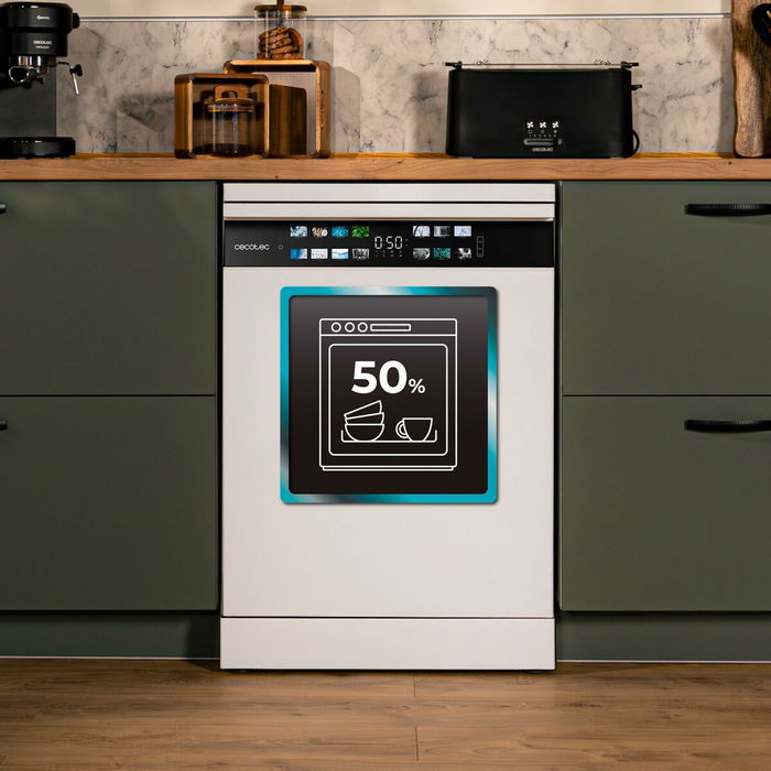 Lavavajillas Cecotec Bolero Aguazero 6700 B Blanco