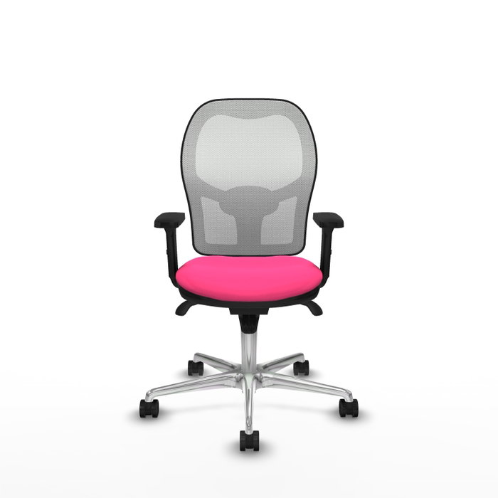 PIQUERAS Y CRESPO Silla de oficina Jorquera Rosa y Blanco PIQUERAS Y CRESPO Silla de oficina Jorquera Rosa y Blanco