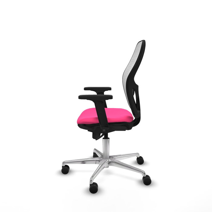 PIQUERAS Y CRESPO Silla de oficina Jorquera Rosa y Blanco PIQUERAS Y CRESPO Silla de oficina Jorquera Rosa y Blanco