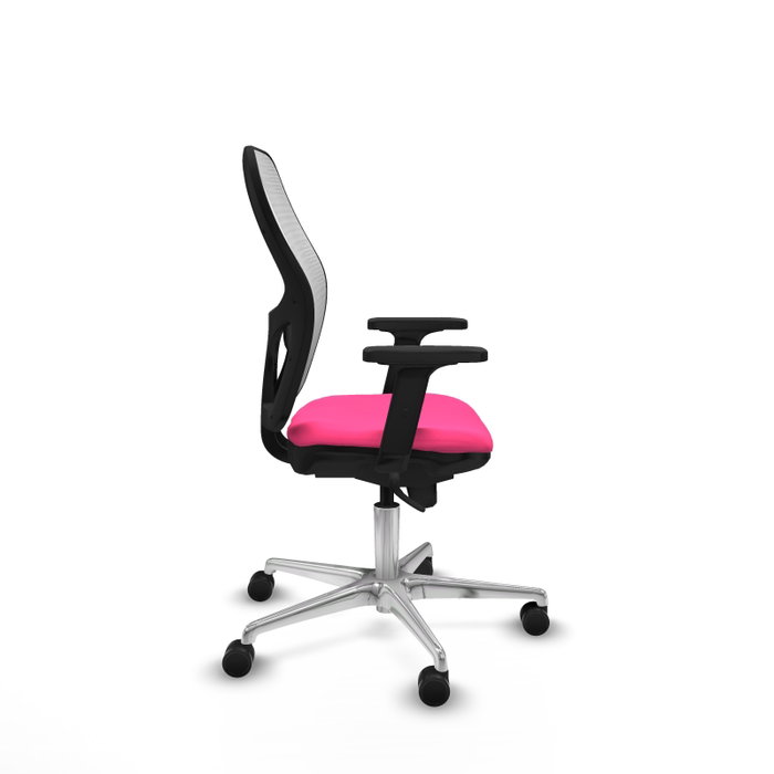 PIQUERAS Y CRESPO Silla de oficina Jorquera Rosa y Blanco PIQUERAS Y CRESPO Silla de oficina Jorquera Rosa y Blanco