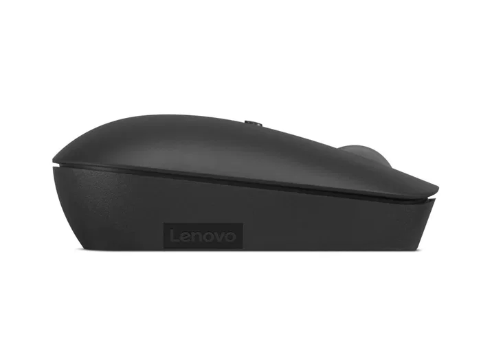 Lenovo 400 Ratón Inalámbrico RF Compacto Ambidiestro para Oficina, 2400 DPI, Negro, con Receptor USB Tipo-C