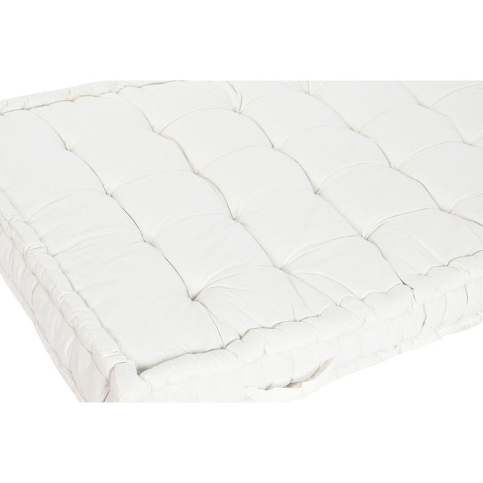 DKD Home Decor Set de 3 Cojines de Suelo de Algodón 110x78x12 cm