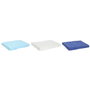 DKD Home Decor Set de 3 Cojines de Suelo de Algodón 110x78x12 cm