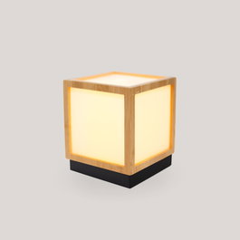New Garden Vega Lantern Solar de Bambú
