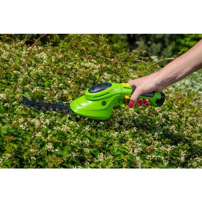 Fieldmann Tijeras de Césped Eléctricas Inalámbricas y Minicortasetos FZN 4101-A