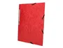 Q-connect Carpeta Solapas Gomas KF02165 Simil Prespán A4 320x243 mm Rojo