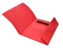 Q-connect Carpeta Solapas Gomas KF02165 Simil Prespán A4 320x243 mm Rojo