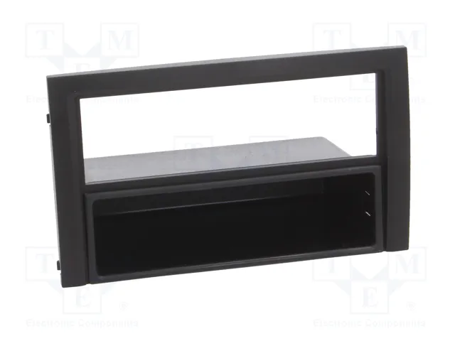 ACV Bastidor de montaje de radio 2 DIN para Škoda, negro