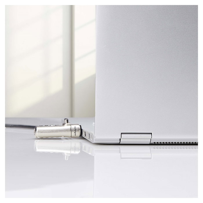 StarTech Cable Lock para Laptop Nano, 6.6 Pies / 2 Metros, Bloqueo de Seguridad, KLck