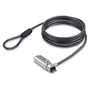 StarTech Cable Lock para Laptop Nano, 6.6 Pies / 2 Metros, Bloqueo de Seguridad, KLck