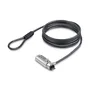 StarTech.com Cable de Seguridad con Combinación de 4 Dígitos de 2m para Ranura Nano, Negro y Plata