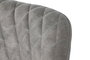 DKD Home Decor Silla de Microfibra y Metal Gris