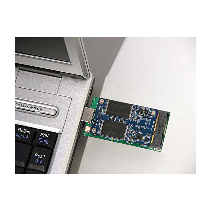 DeLOCK 62681 Convertidor USB Tipo-A a mSATA 5 Gbps full size
