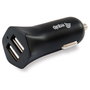 Equip Cargador de Coche Dual 2xUSB 12W Negro