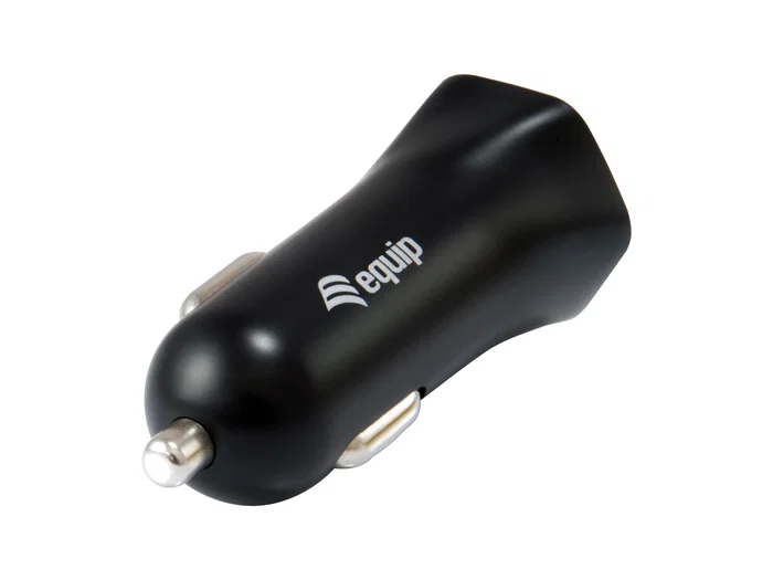 Equip Cargador de Coche con 2 Puertos USB y 12W Equip Cargador de Coche con 2 Puertos USB y 12W