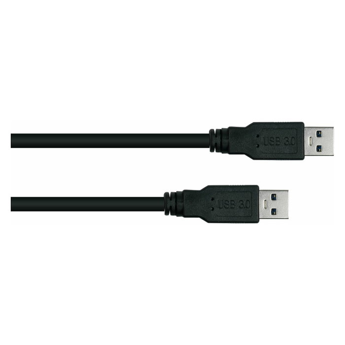 Kabelmeister Cable USB 3.0 A-A Negro 0,5m