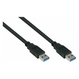 Kabelmeister Cable USB 3.0 A-A Negro 0,5m