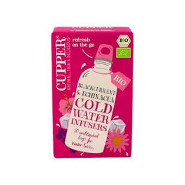 CUPPER Infusion Fria Grosella Negra Y Echinacea 10 Bolsitas