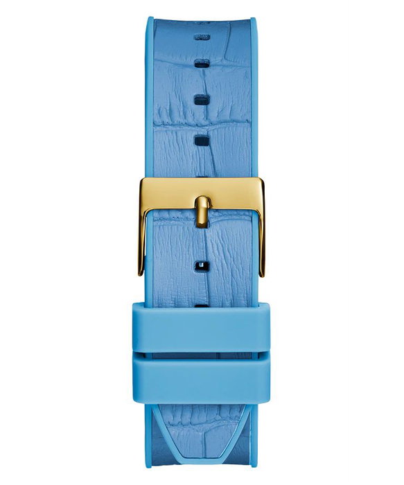 Guess Reloj GW0553L3 con caja dorada y correa azul