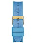 Guess Reloj GW0553L3 con caja dorada y correa azul