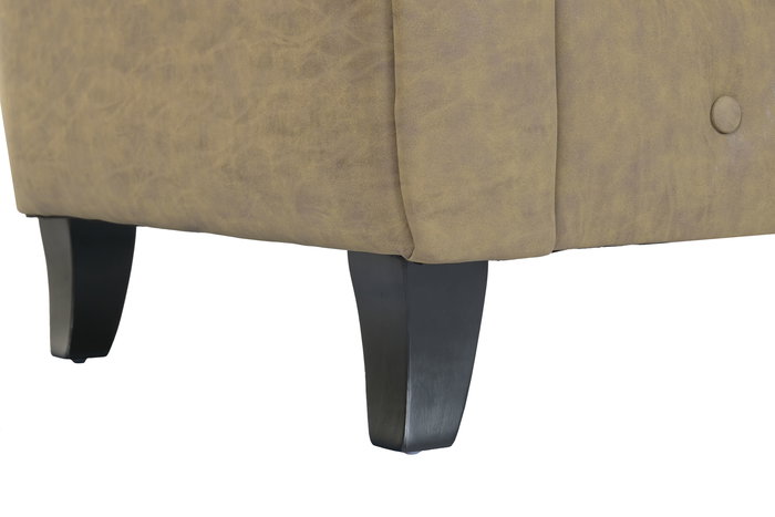 DKD Home Decor Sofa Vintage Marron 160x82x76 cm